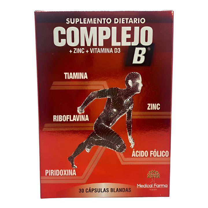  Complejo B + Zinc + Vitamina D3 Neutro - Imagen 1