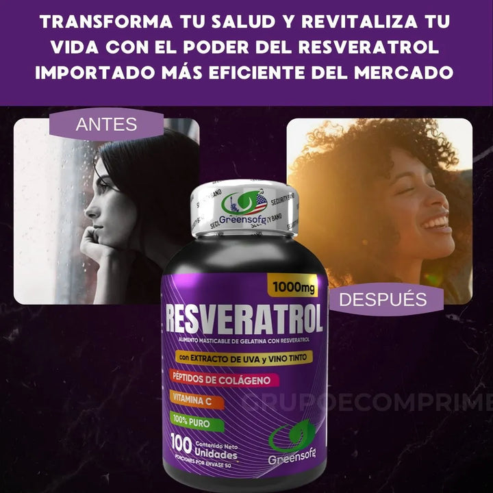 Antioxidantes Resveratrol Puro Natural - Imagen 7
