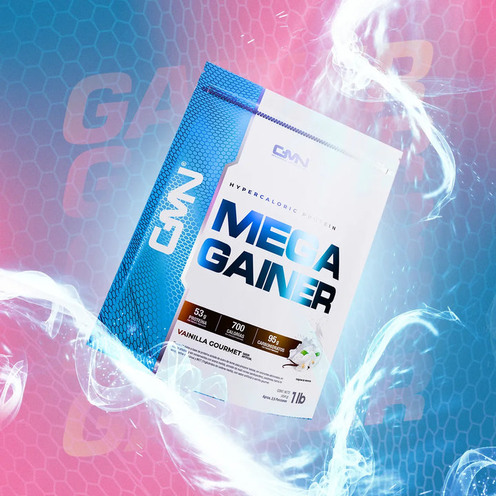 Proteína Sin Azúcar (2 Lb) Mega Gainer Gmn Vainilla Gourmet - Imagen 4