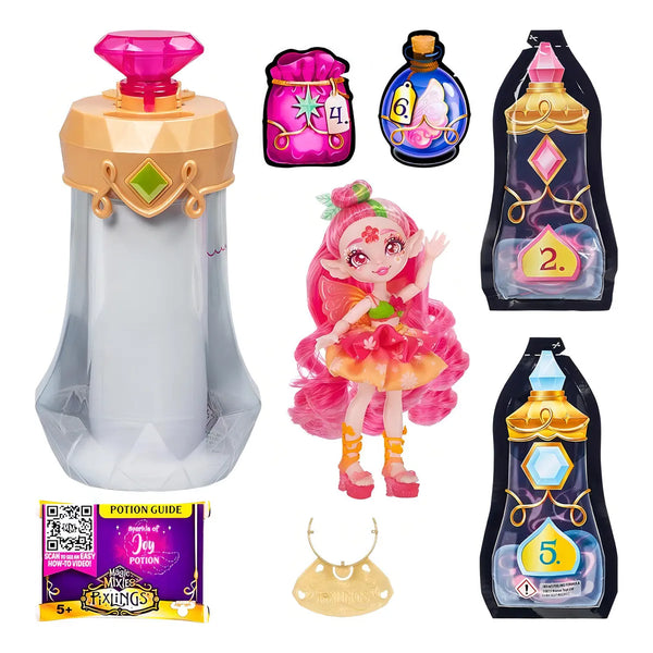 Magic Mixies Pixlings Muñeca Revelación Rose Rosa Una Amistad Fiel