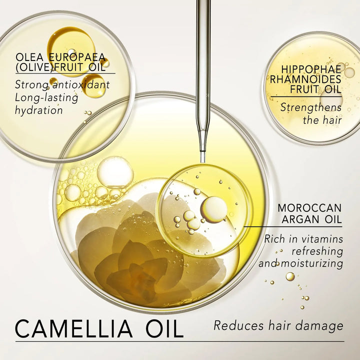 Aceite Capilar Hidratante Brilloso Para Cabello Dañado Suavi - Imagen 3