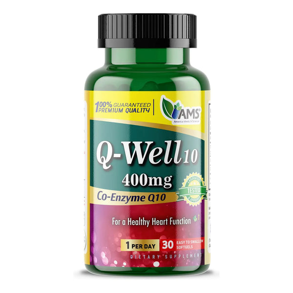 Capsulas Blandas Coq10 400 Mg Con Vitamina E Antioxidante Suplemento Cardiaco Y Energia