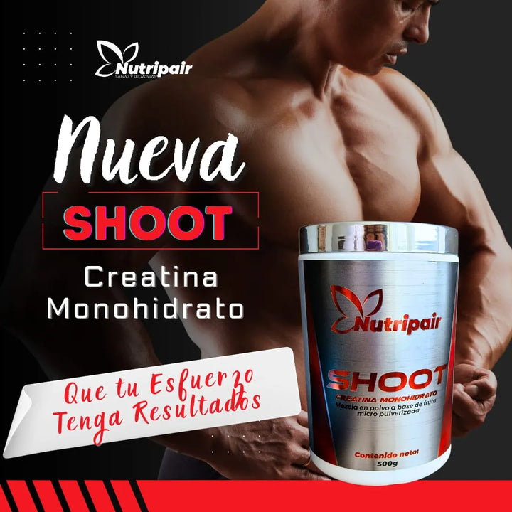 Creatina Monohidrato Shoot 500g - Imagen 3