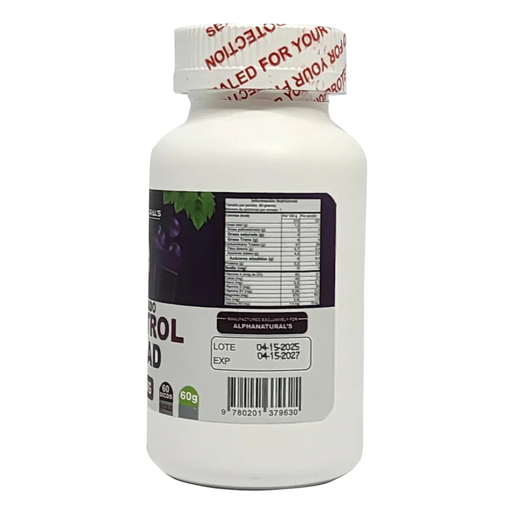 Nad Resveratrol Colágeno X 60 Uva - Imagen 2