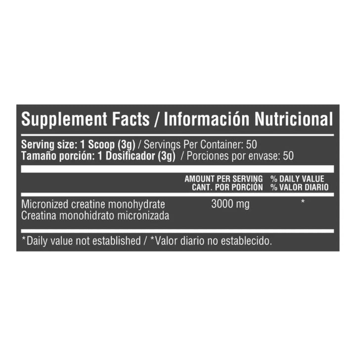 Creatina Monohidratada 150gr Sin Sabor - Imagen 2