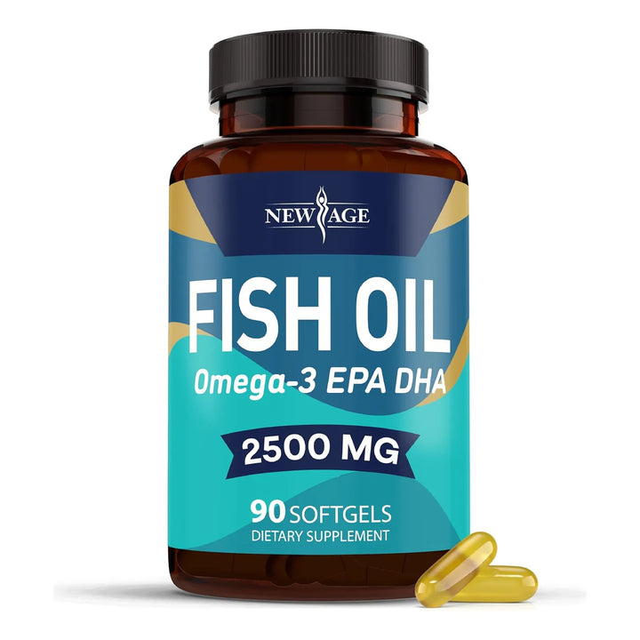 Aceite De Pescado Omega 3 2500 Mg Apoyo Salud Inmune Articul - Imagen 1