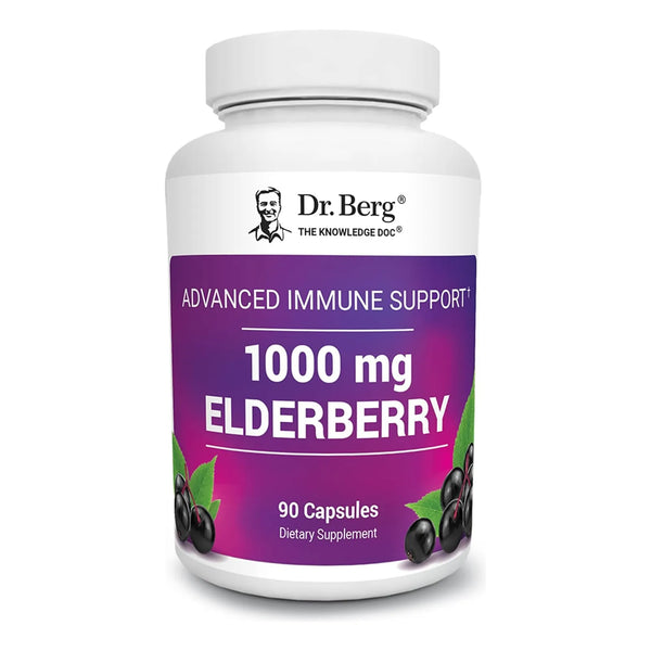 Cápsulas De Saúco Negro Con 15,000 Ui Vitamina D 60 Mg Zinc - Imagen 1