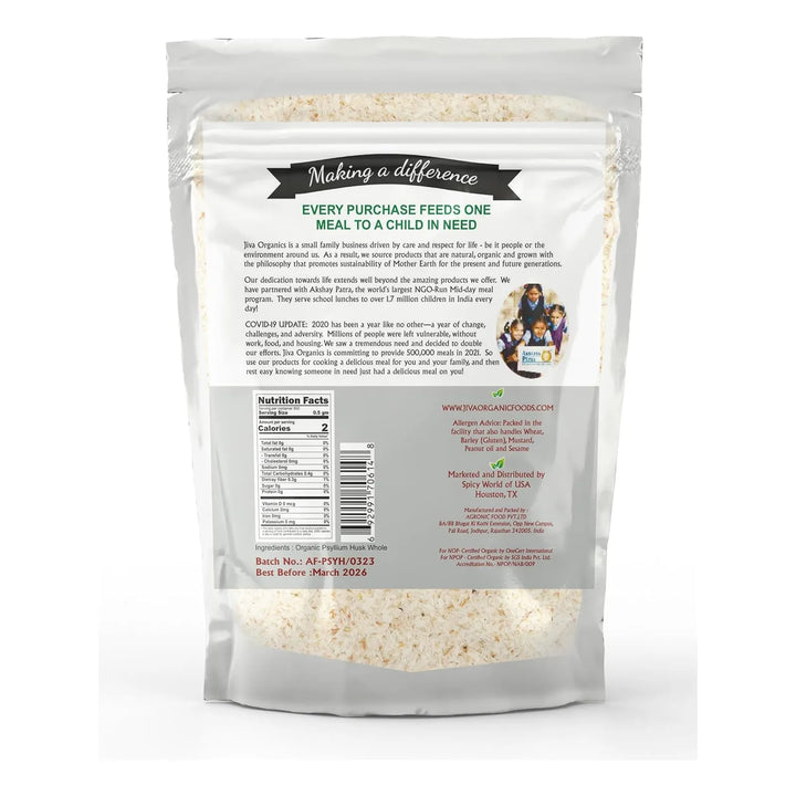 Cáscara De Psyllium Entera Bolsa Jumbo 1.75 Kg Apta Para Die - Imagen 2