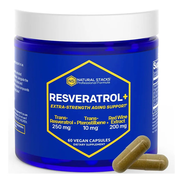 Antioxidante Resveratrol Transpterostilbeno 10 Mg Apoyo Enve - Imagen 1