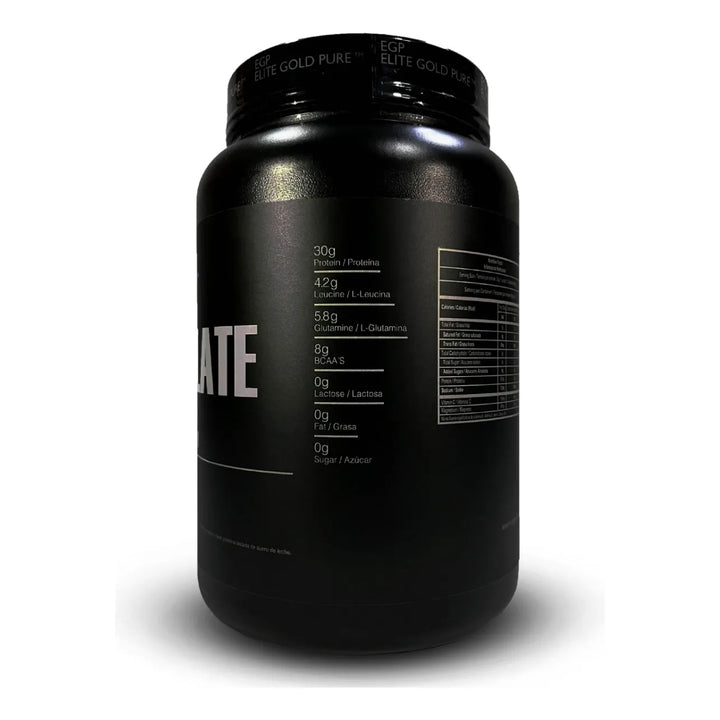Isolate Premium Gourmet Vainila 2 Libras 2lb 2 Lb Por Egp Elite Gold Pure Como Iso 100 Whey Isopure Proteina Limpia - Imagen 3