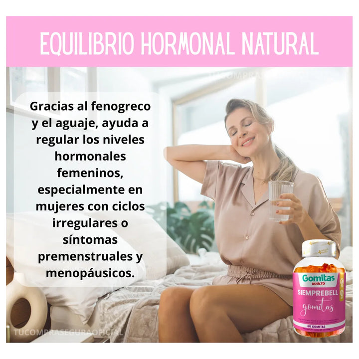 Siemprebell Gomas Aguaje Maca Original - Imagen 2