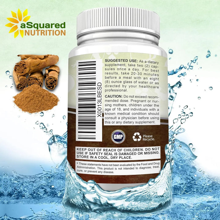 Cápsulas De Canela De Ceilán 1200 Mg 120 Unidades Promueven - Imagen 8