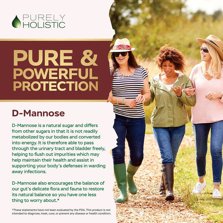 Cápsulas D Mannose 1300 Mg 3 En 1 Con Arándano E Hibisco 240 - Imagen 4