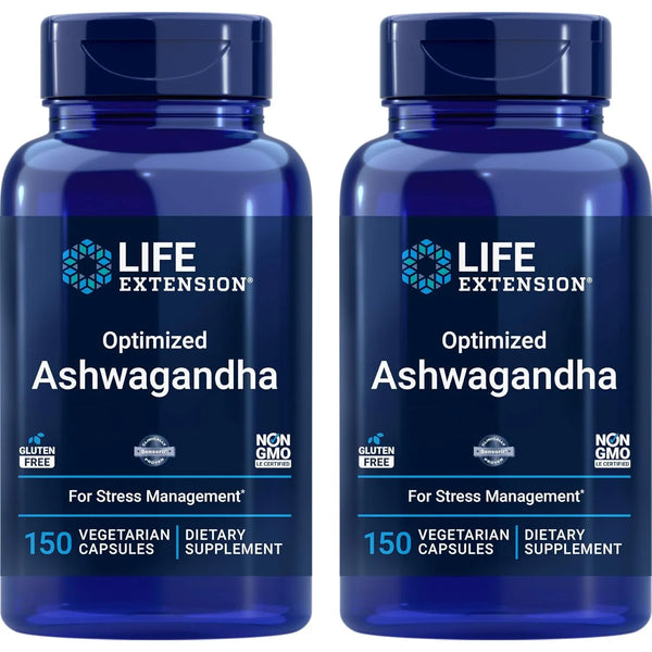 Ashwagandha Optimizada 150 Cápsulas Vegetales Paquete Doble - Imagen 1
