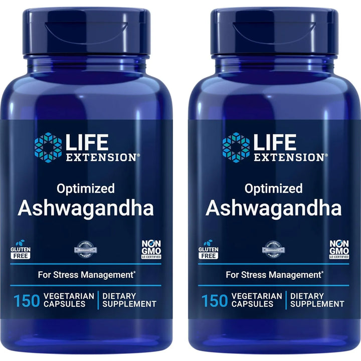 Ashwagandha Optimizada 150 Cápsulas Vegetales Paquete Doble - Imagen 1