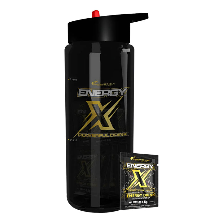 Energy X (25 Sobres)  Energizante Upn Parecido Mega Energy - Imagen 1