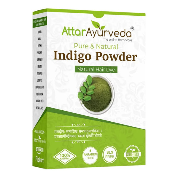 Polvo Índigo Natural Reparador Cabello Negro Hidratación Profunda Sin Químicos 7 Onzas