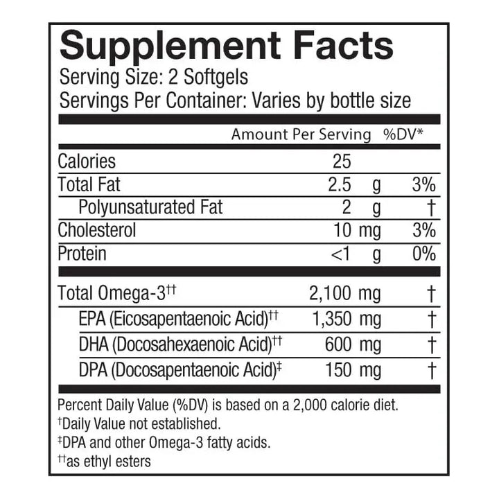 Aceite De Pescado Omega 3 Profesional 2100 Mg 180 Cápsulas S - Imagen 3