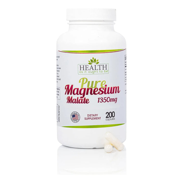 Malato De Magnesio Puro 1350 Mg Altamente Absorbible Fórmula - Imagen 1