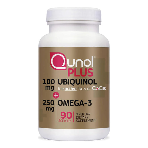 Ubiquinol Coq10 100 Mg Con Omega 3 250 Mg Para Energía Antio - Imagen 1