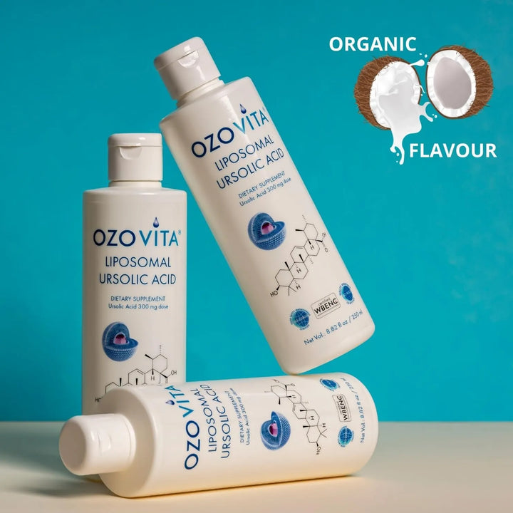 Ácido Ursólico Liposomal Orgánico Sabor Coco 250 Ml Rico En - Imagen 9