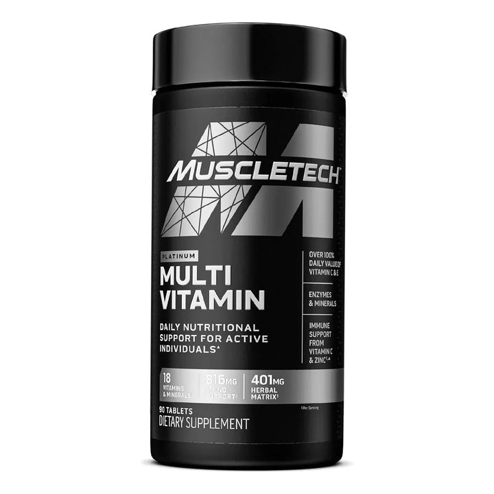 Platinum Multivitamin Muscletech Multivitaminico Vitamina - Imagen 1