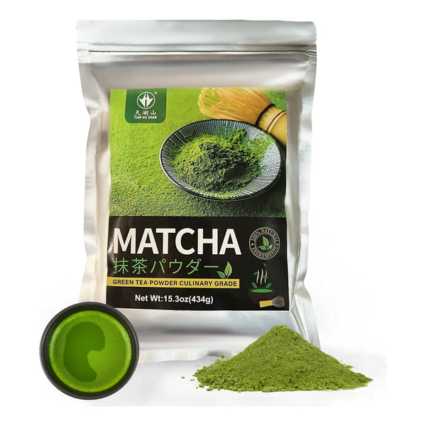 Polvo De Té Verde Matcha 434 Gramos Para Lattes Cocina Y Más