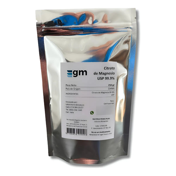 Citrato Magnesio 99.9 Sin Sabor - Imagen 1