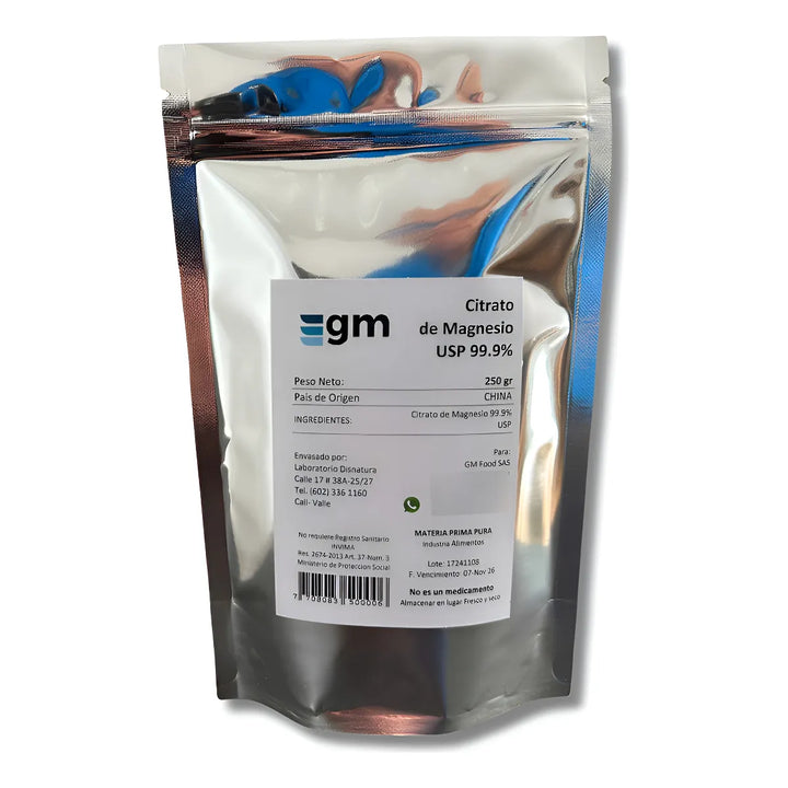 Citrato Magnesio 99.9 Sin Sabor - Imagen 1