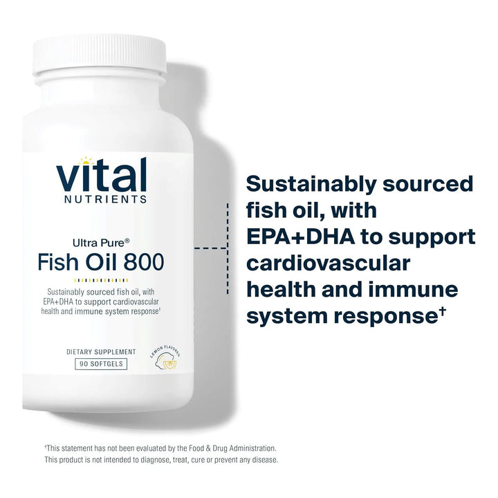 Aceite De Pescado Ultra Pure 800 Miligramos Omega 3 Salud Co - Imagen 3