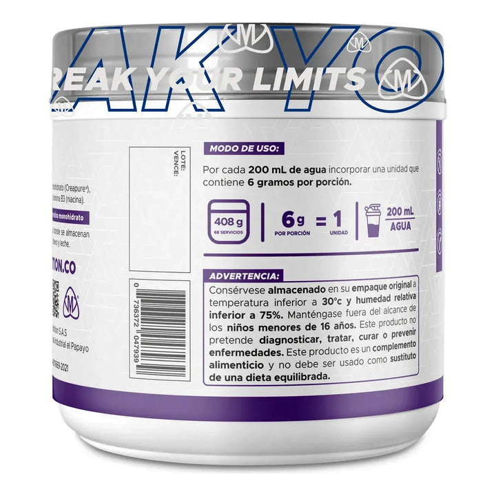 Creatina Monohidrato Creapure - Sin Sabor - Imagen 2