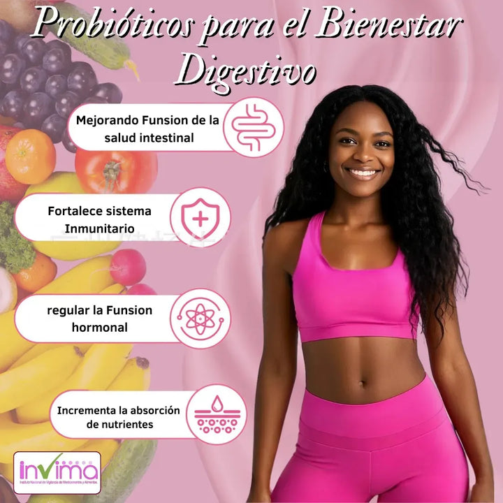 Probioticos Vaginales Fem Ph+ Prebioticos Zinc Invima - Imagen 6