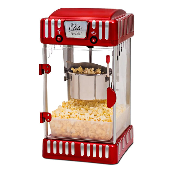 Maquina Para Hacer Palomitas De Maiz Carnaval Retro Elite 2.5 Onzas Envio Gratis