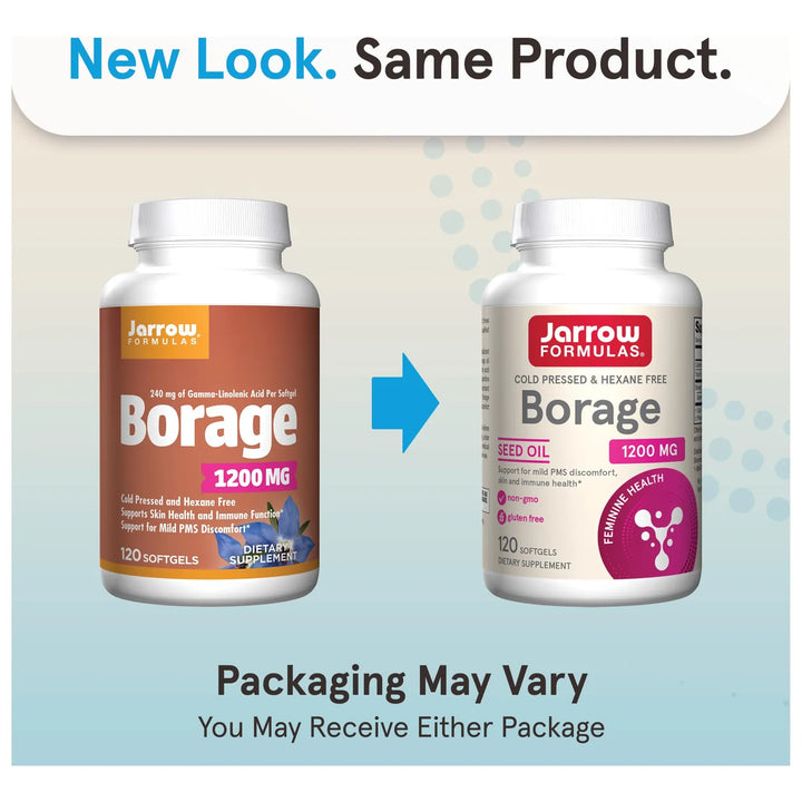 Aceite De Borraja 1200 Mg 120 Cápsulas Blandas Gla Saludable - Imagen 2