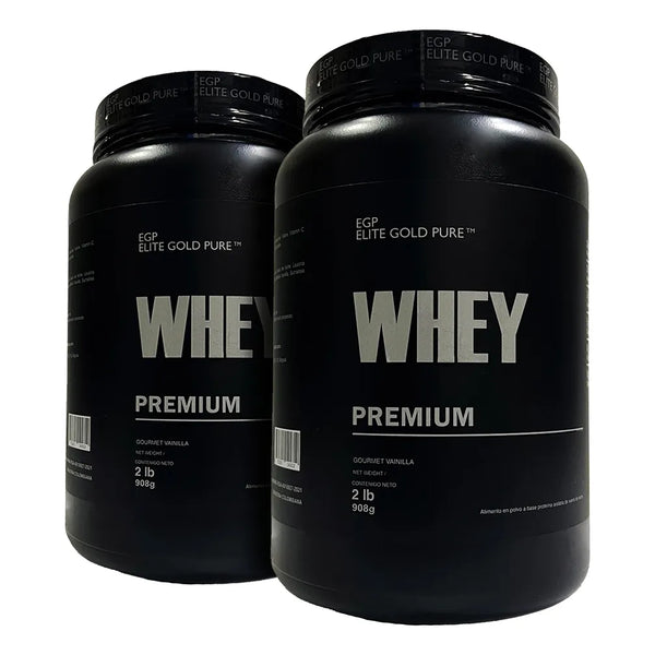 Proteina Whey Premium De Egp Elite Gold Pure 4 Libras 4lb 4 Lb Standard - Imagen 1