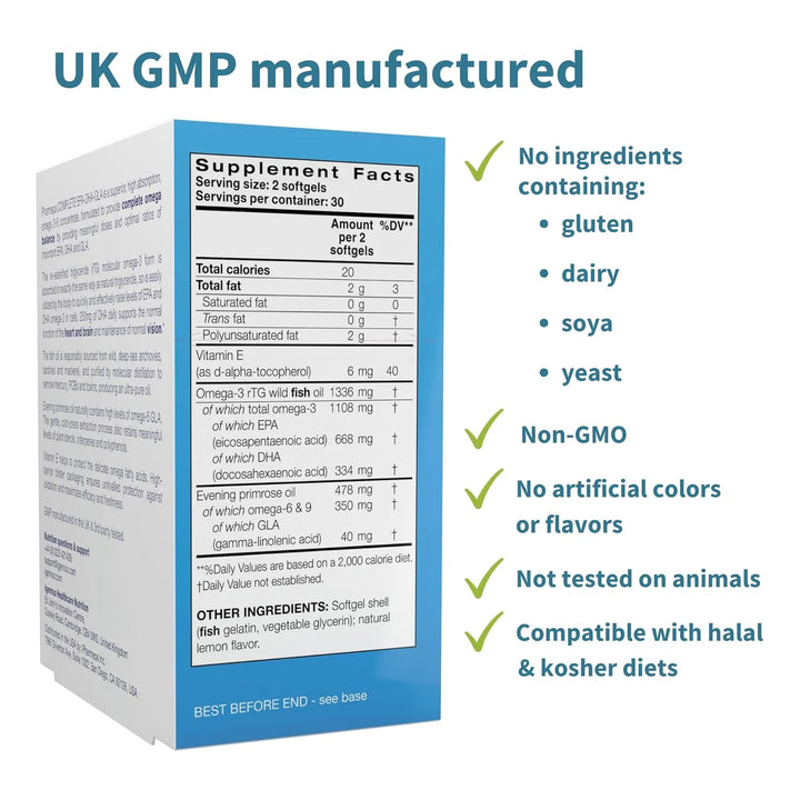 Aceite De Pescado Alta Potencia Omega 3 1000 Mg Epa Dha Acei - Imagen 6