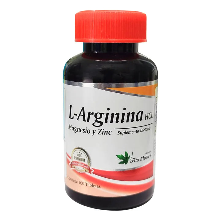 L-arginina Hcl X 100 Tabs - Imagen 4