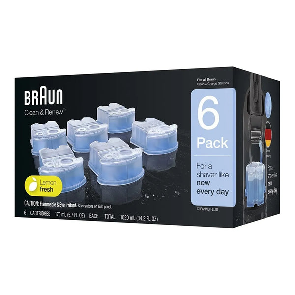 Cartuchos Recarga Afeitadora Braun And Clean Piel Suave Sin Irritacion