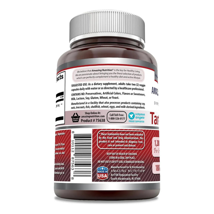 Cápsulas Vegetales De Cereza Ácida 1200 Mg 180 Unidades Fabr - Imagen 3