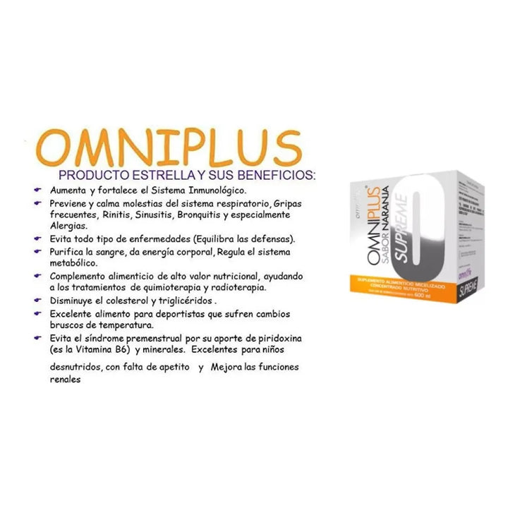 Omniplus Supreme Naranja  Naranja - Imagen 2