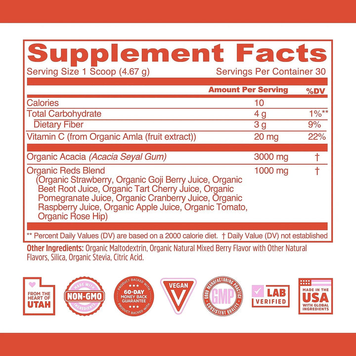 Superalimento En Polvo Orgánico Antioxidante Con Vitamina C - Imagen 2