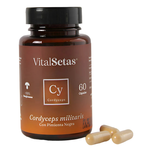 Cápsulas Cordyceps Vitalsetas Natural - Imagen 1