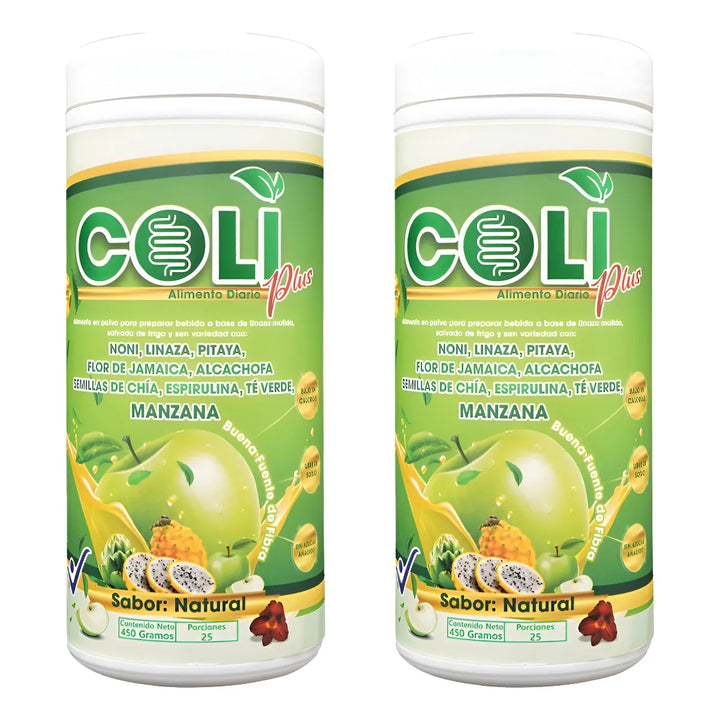 2 Coli Plus Hígado Graso Manzana Verde - Imagen 1