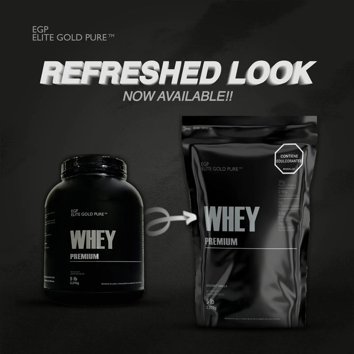 Whey Premium 5 Libras Egp Elite Gold Pure 5lb Standard 5 Lb - Imagen 3