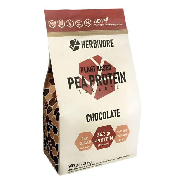 Proteina Herbivore Arveja Chocolate X 907g - Imagen 1