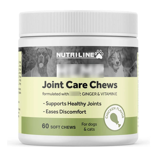 Masticables De Cáñamo Para Perros Y Gatos Con Glucosamina Condroitina MSM Y Cúrcuma Alivia Dolor Articular