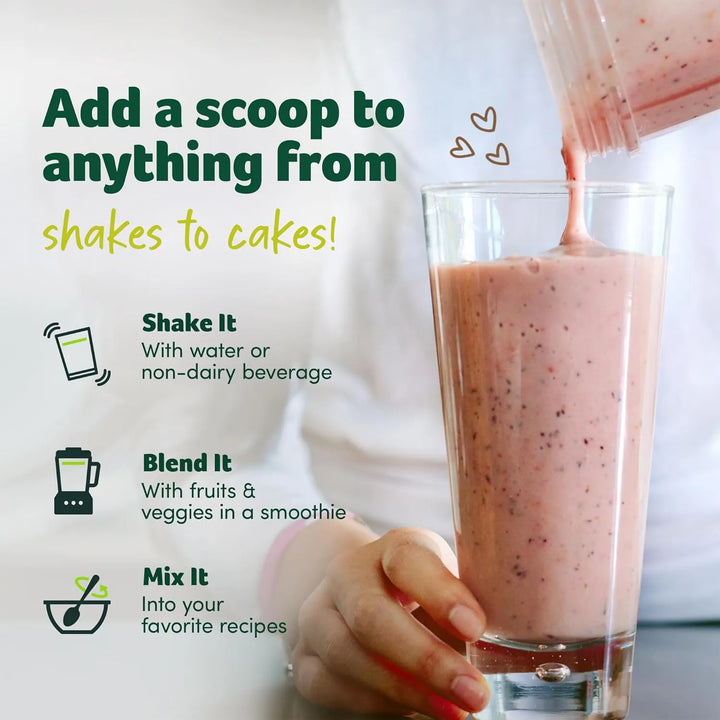 Batido De Proteína Orgánica En Polvo 100% Plantas Sabor Vain - Imagen 5