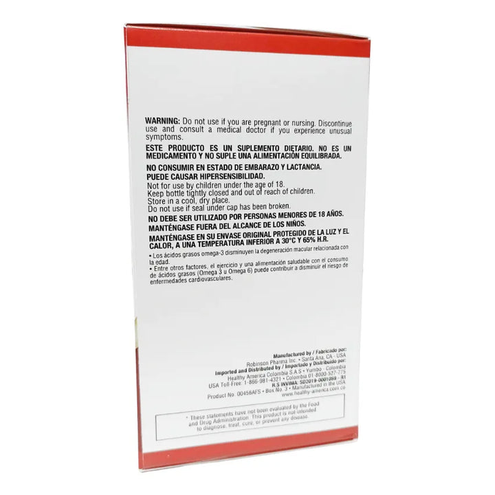 Omega 3 Fish Oil 1200mg X 60 - Imagen 7
