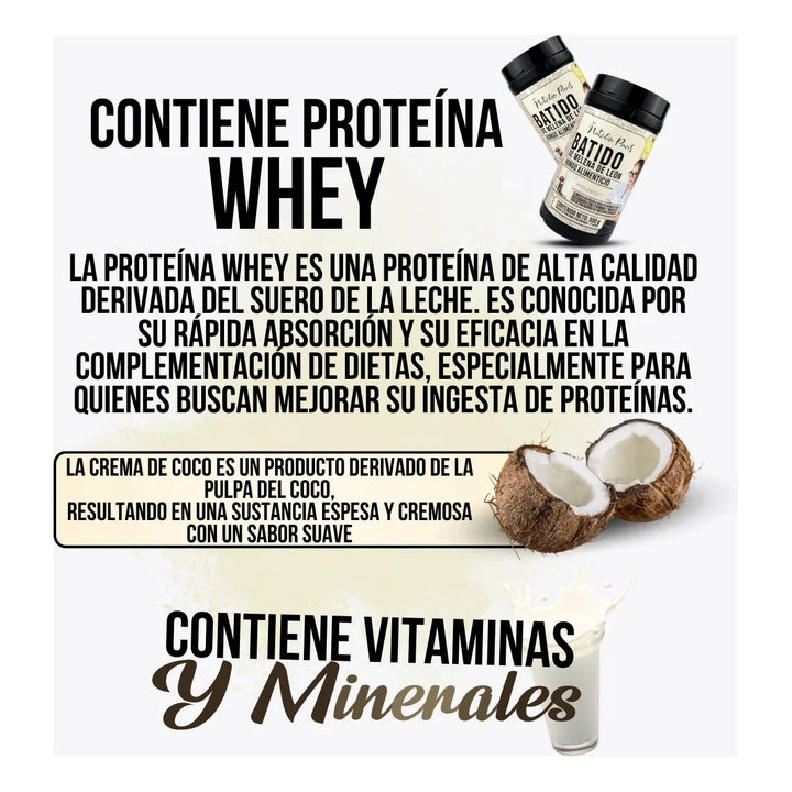 Kit X2 Batido Melena De León Natalia París - Imagen 4