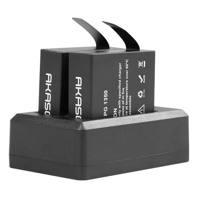 Batería Recargable De 1350mah Para Cámara De Acción Con Carg - Imagen 3